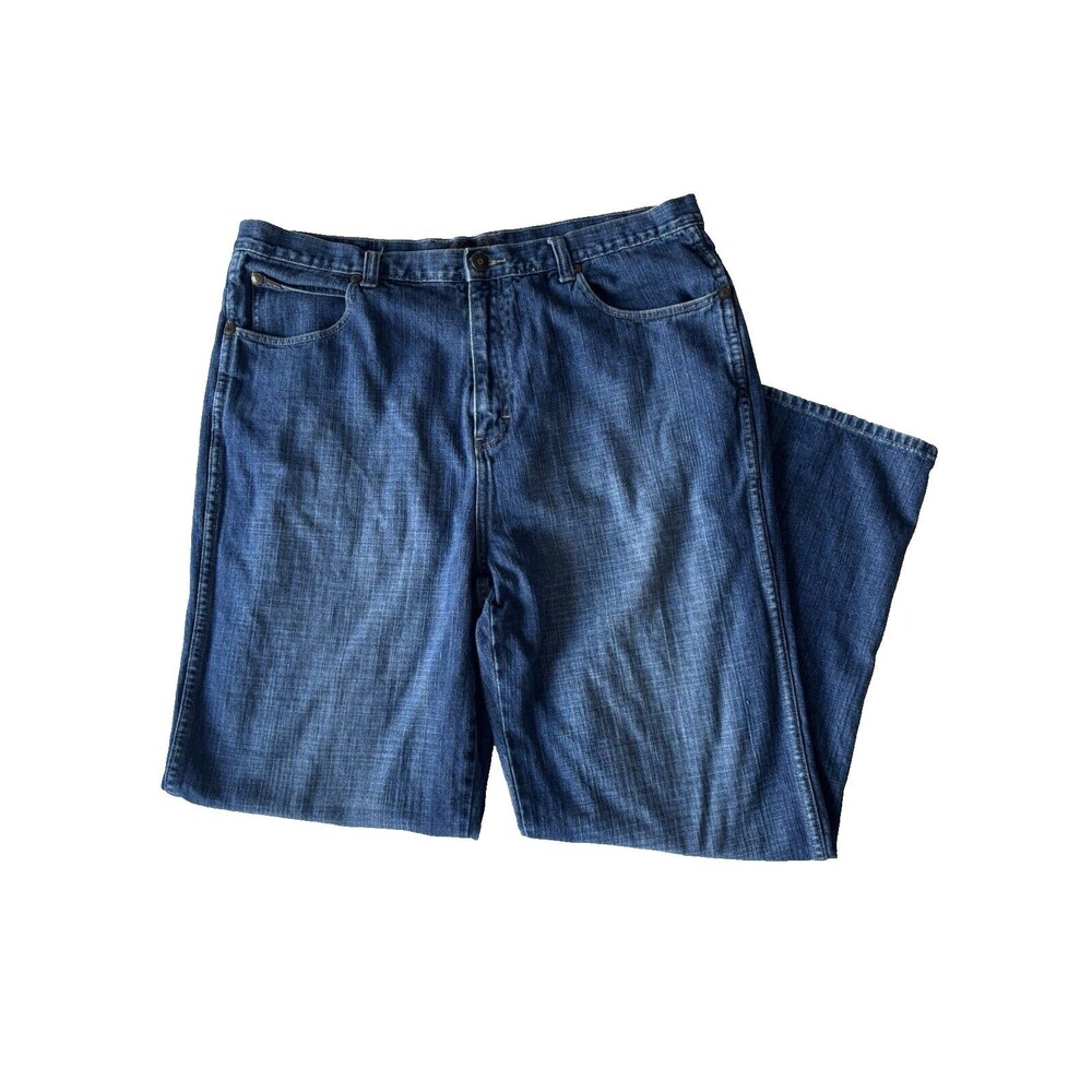 ReVerb Jeans Mens 38x34 Blue Loose Baggy 90s Y2K 2000 Hip Hop Rap Skater Vintage